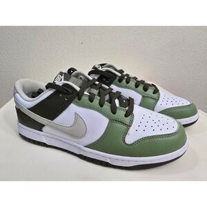 Nike Dunk Low Oil Green Cargo Khaki Men’s 9.5 NWOT FN6882 Sneakers Streetwear